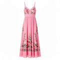 Floral Embroidered Midi Dress