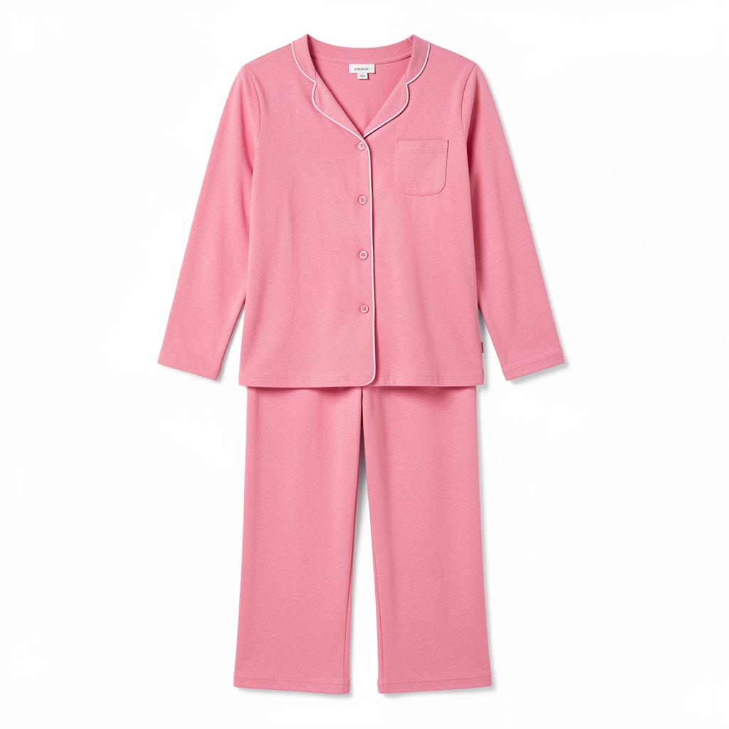 Women's Button-Front Pajama Set