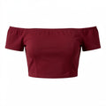 Off-Shoulder Crop Top
