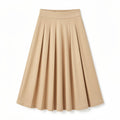 Pleated Midi Skirt