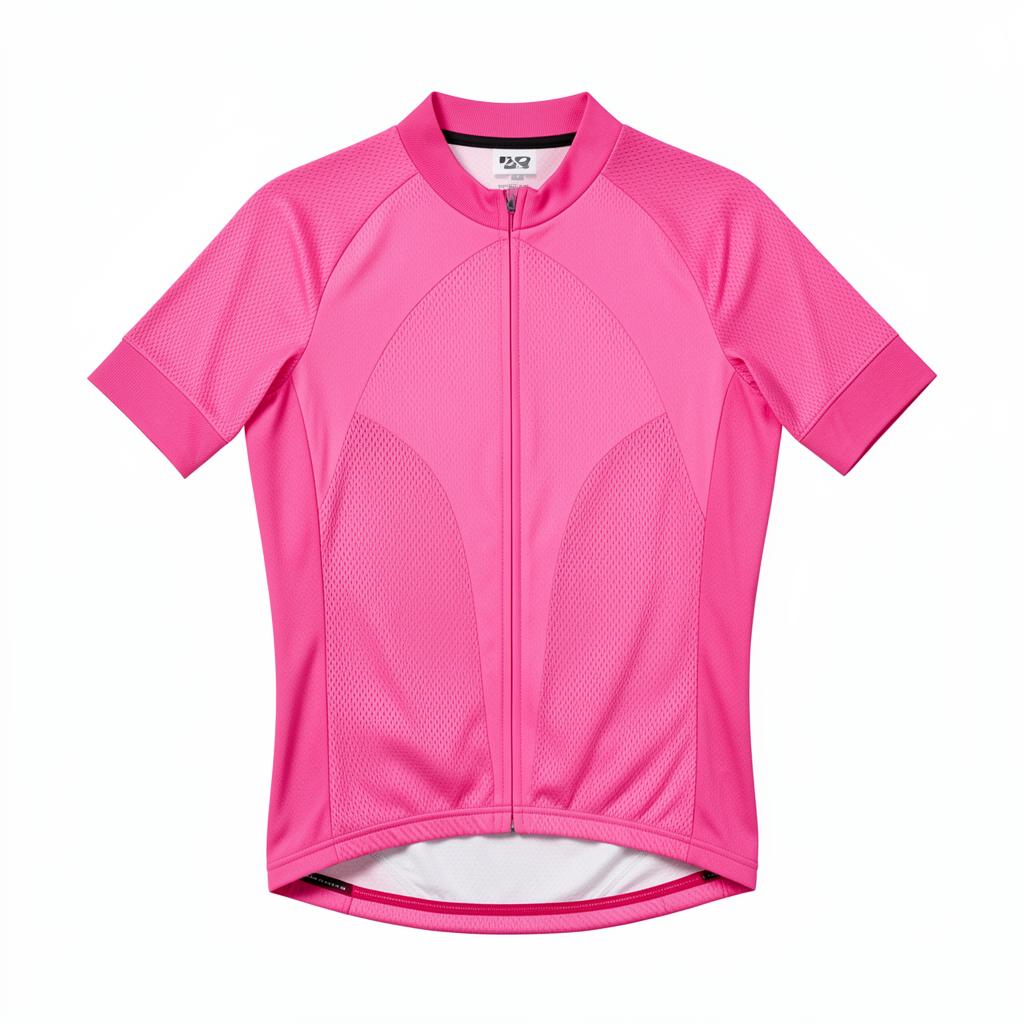 Cycling Jersey with Mesh Panels