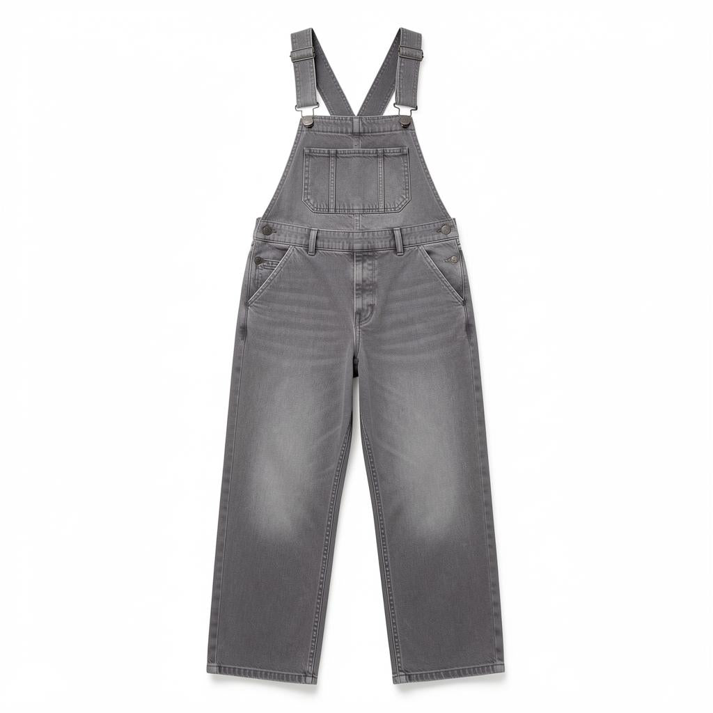 Relaxed Fit Denim Dungarees