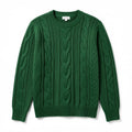 Cable Knit Crew Sweater