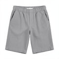 Relaxed Fit Linen Blend Casual Shorts