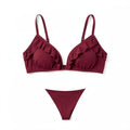 Ruffled Bikini Set