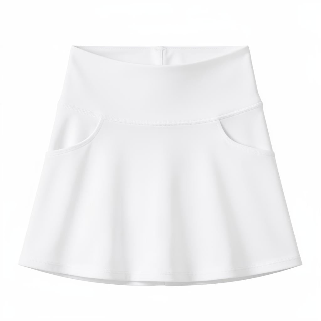 Athletic Tennis Skirt with Pockets