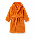 Kids Hooded Fleece Bathrobe