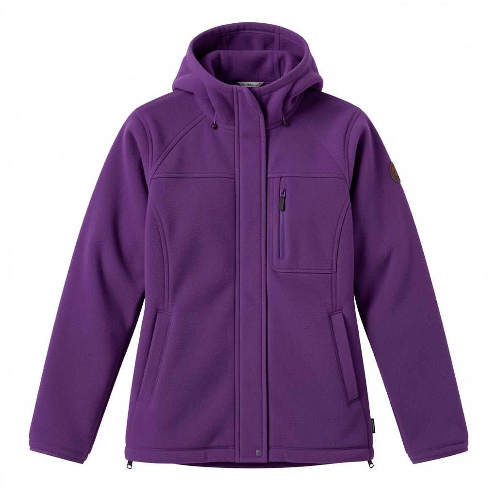 Hooded Fleece Zip Jacket