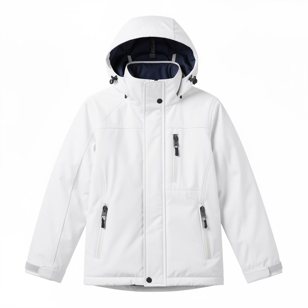 Insulated Hooded Ski Jacket