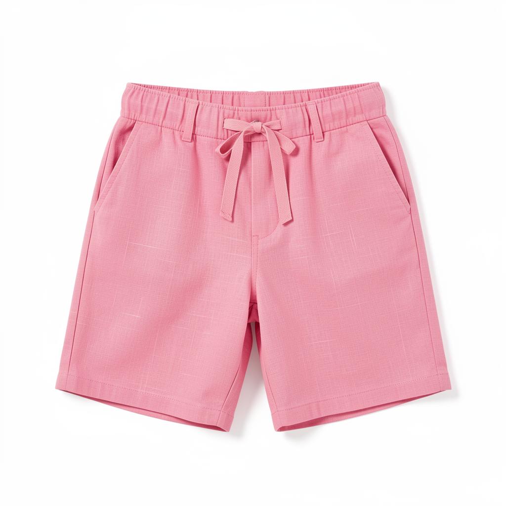 Kids Drawstring Bermuda Shorts