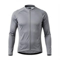 Moisture-Wicking Cycling Jersey with Long Sleeve and Vent...