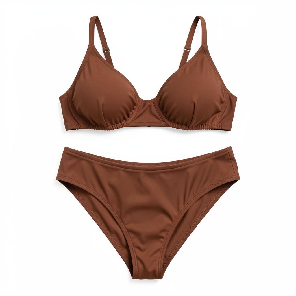 Mid-Rise Bikini Set