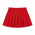 Mini Pleated Polyester Skirt