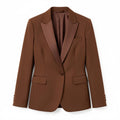 Peak Lapel Tuxedo Blazer