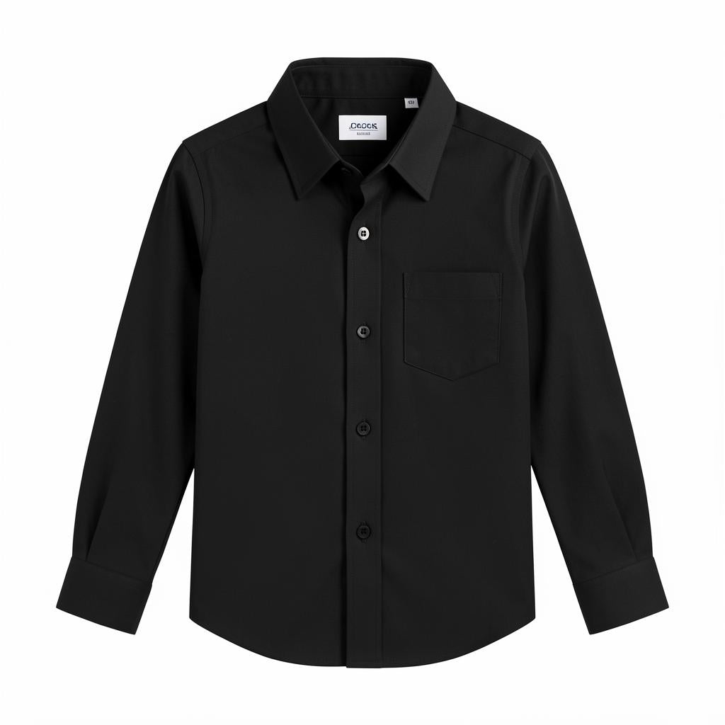 Kids Long Sleeve Dress Shirt