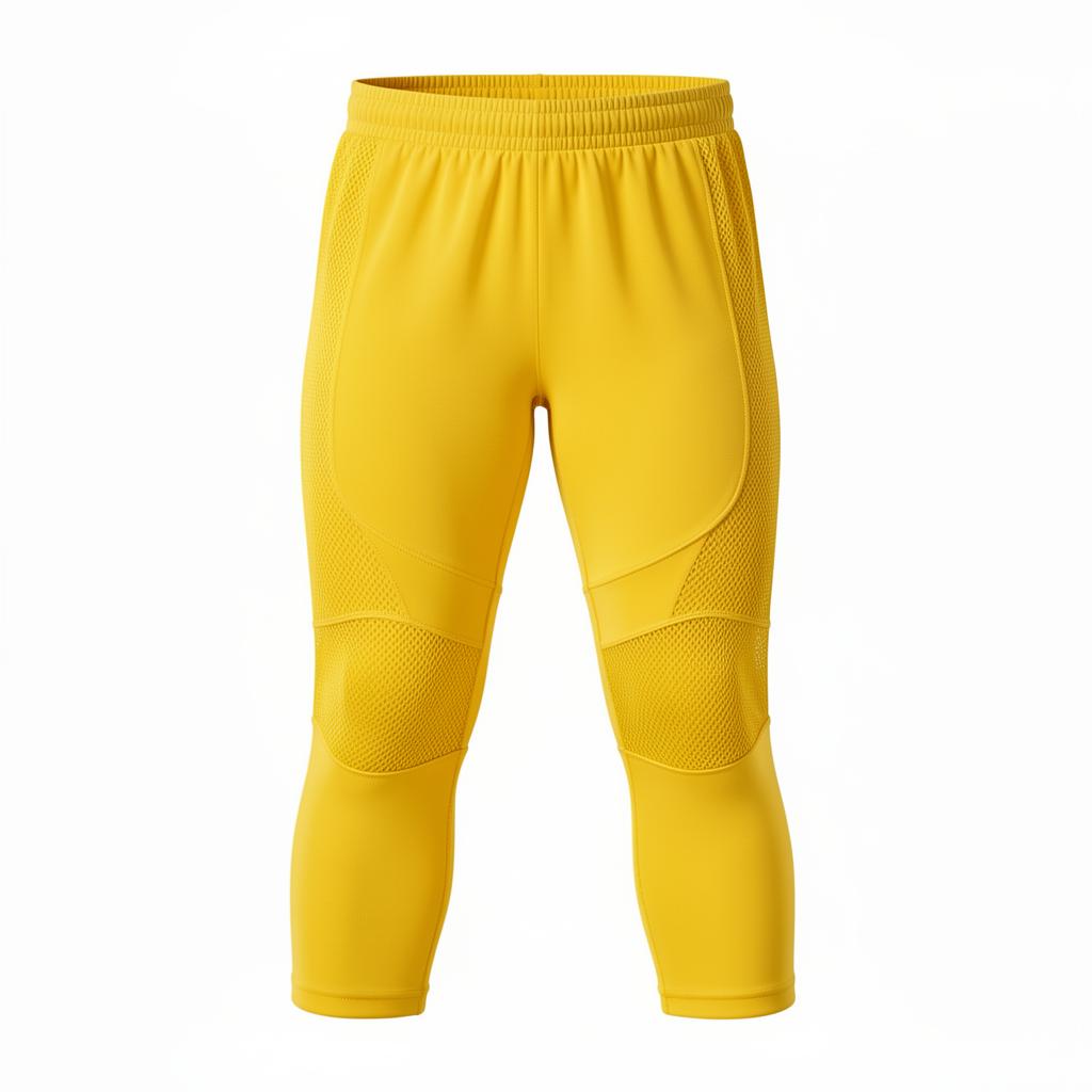 Athletic Mesh Panel Pants