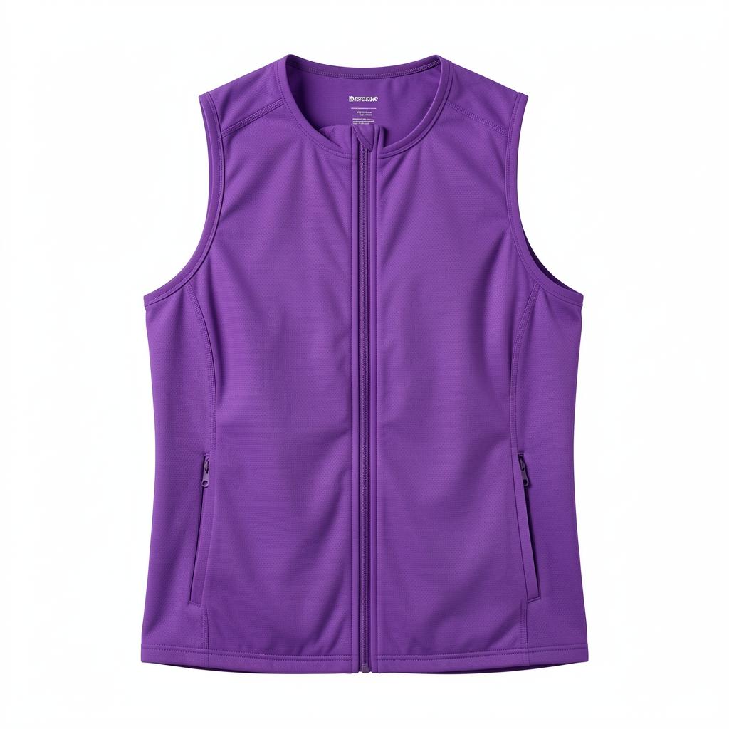 Full-Zip Athletic Vest