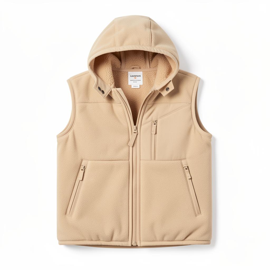 Hooded Fleece Vest