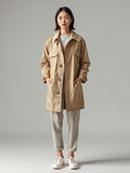 Beige Utility Parka — Beige
