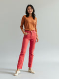 Coral Straight Leg Jeans