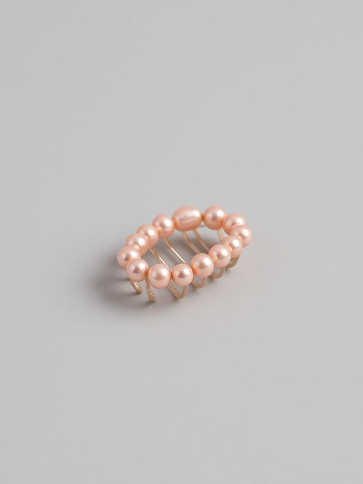 Dusty Pink Pearl Hair Claw