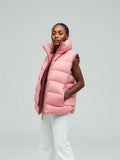 Dusty Pink Puffer Vest