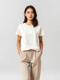 Ecru Basic Crew T-Shirt — Ecru