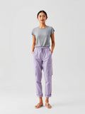Lavender Cargo Trousers