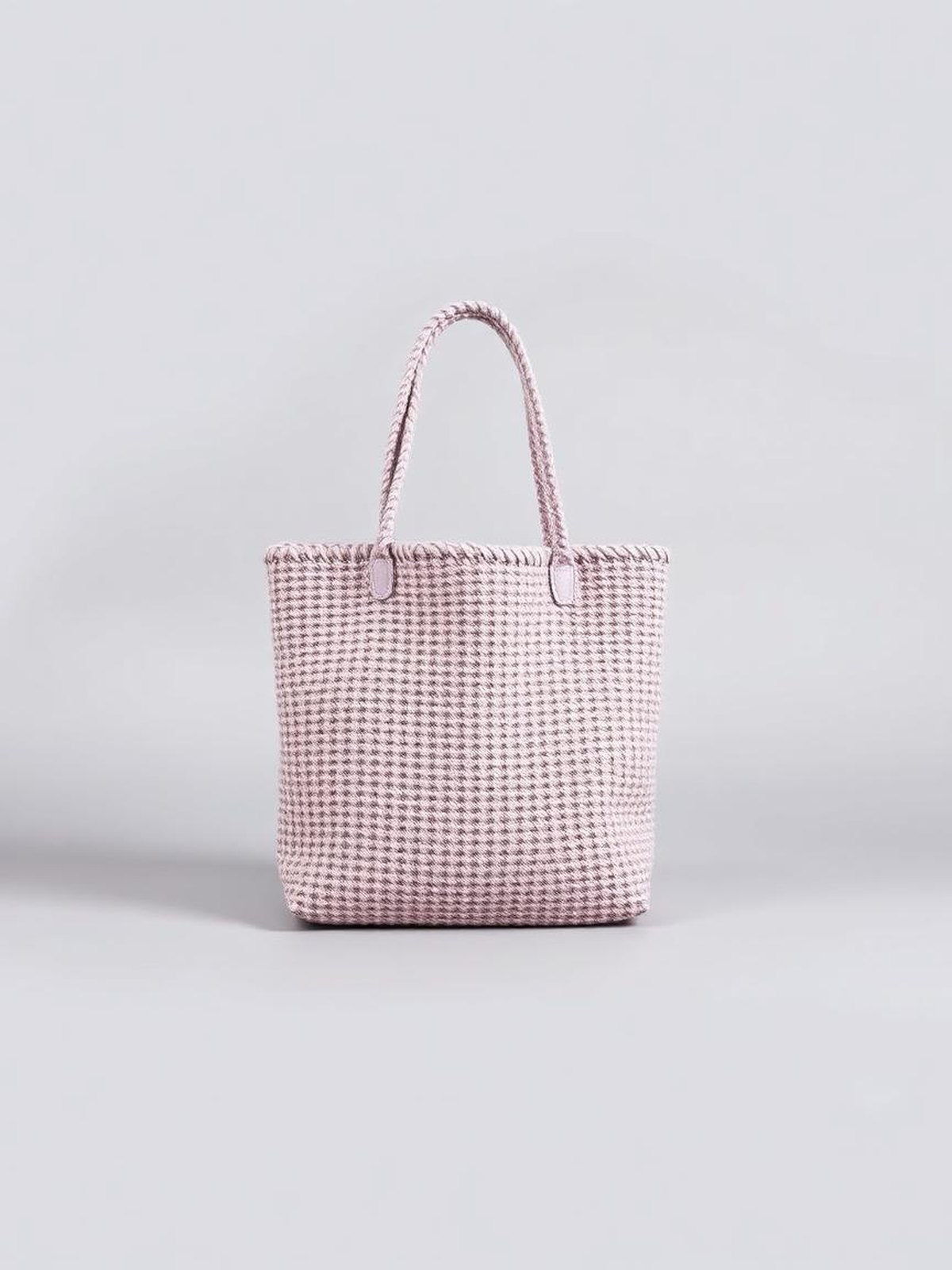 Lavender Woven Tote Bag
