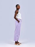 Lilac Culotte Trousers — Lilac