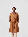 Longline Tunic Shirt — Khaki