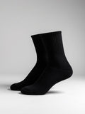 Black Sport Crew Socks 3-Pack