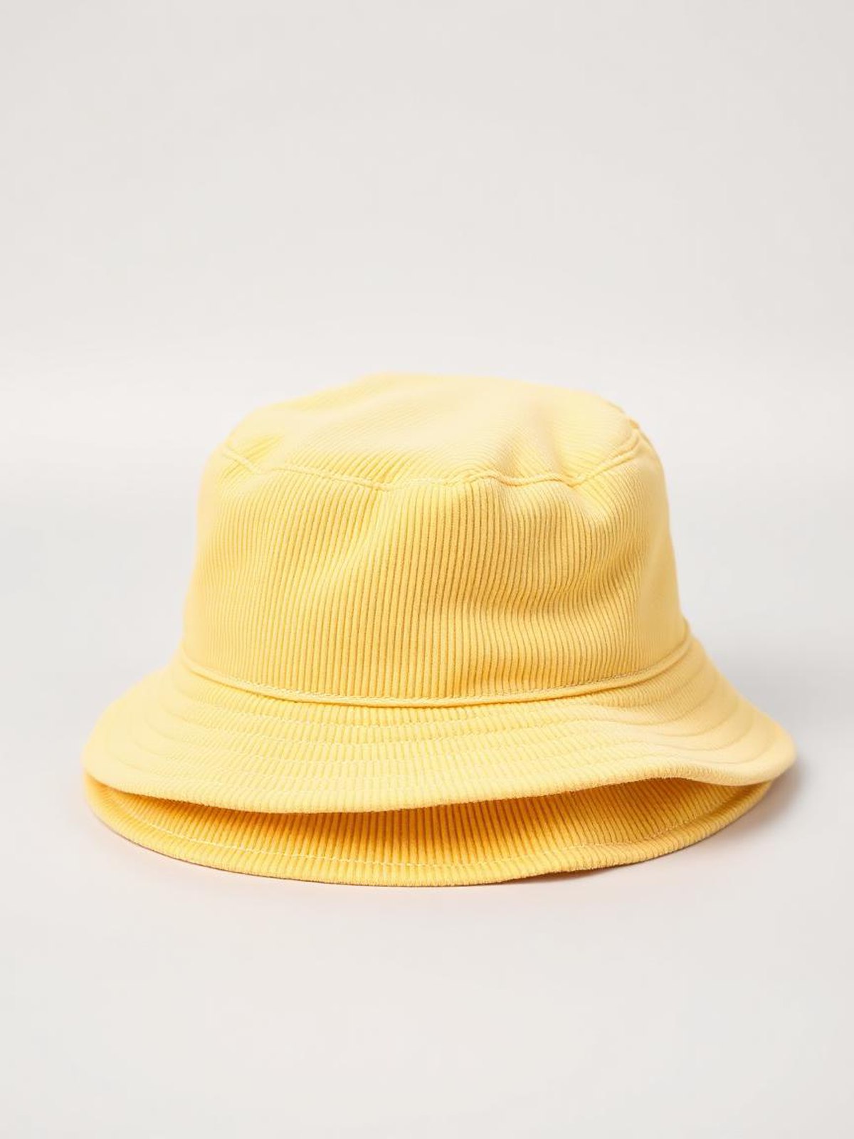 Butter Yellow Corduroy Bucket Hat