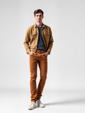 Camel Slim Tapered Jeans