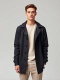 Charcoal Mac Raincoat — Charcoal