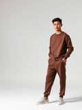 Chocolate Fleece Jogger Sweatpants