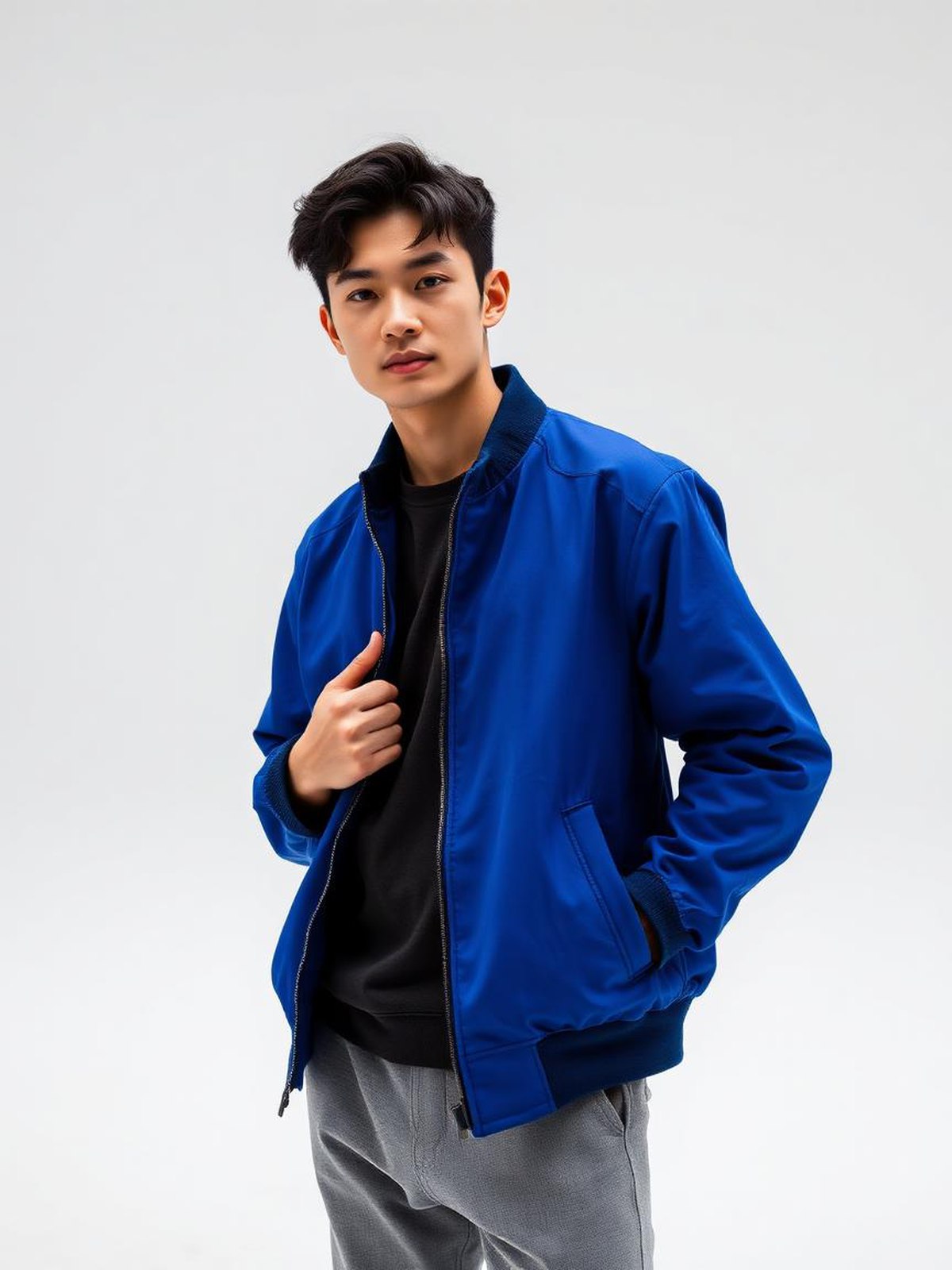 Cobalt Coach Jacket