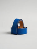 Cobalt Reversible Leather Belt