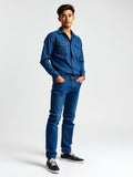 Cobalt Selvedge Straight Jeans