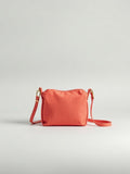 Coral Canvas Crossbody Bag
