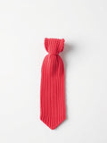 Coral Knitted Tie