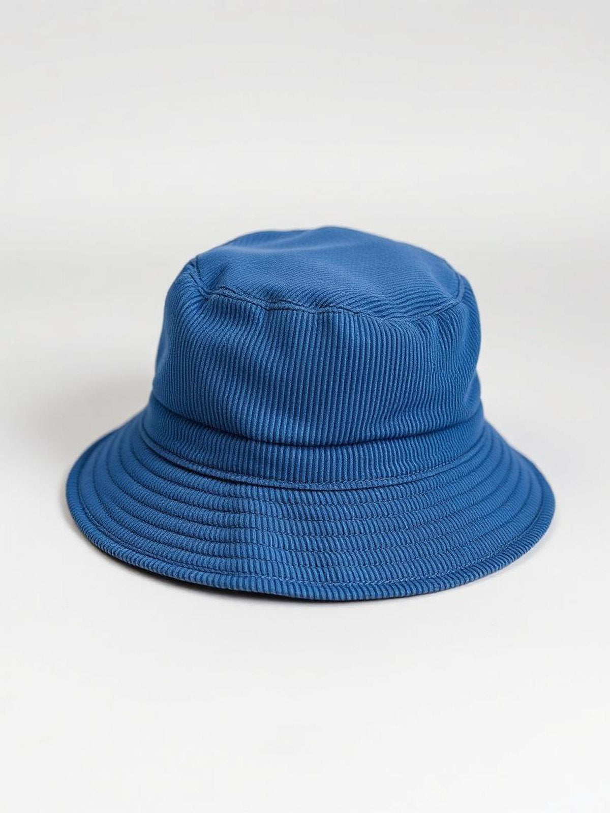 Denim Blue Corduroy Bucket Hat