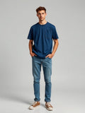 Denim Blue Heavyweight Pocket Tee