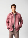 Dusty Pink Coach Jacket