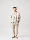 Ecru Bomber Jacket — Ecru
