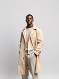 Ecru Mac Raincoat — Ecru