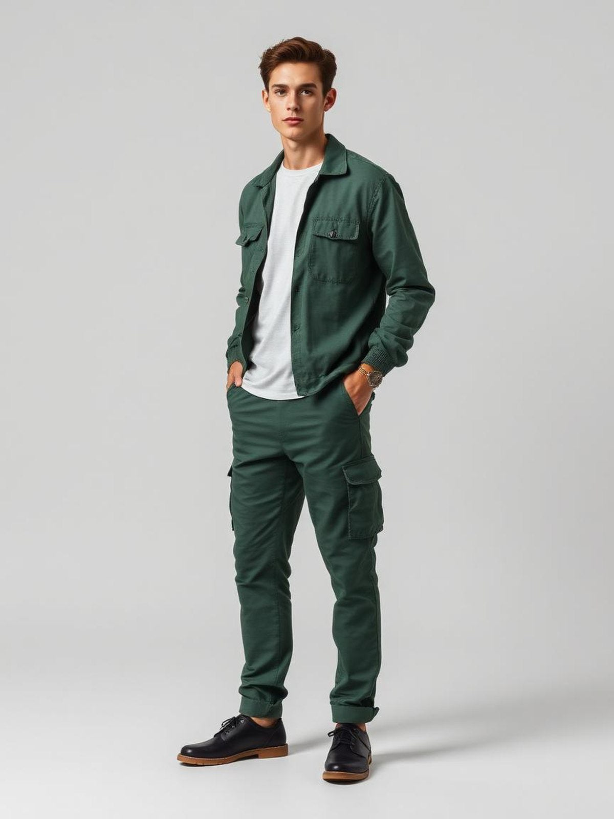 Forest Cargo Utility Trousers
