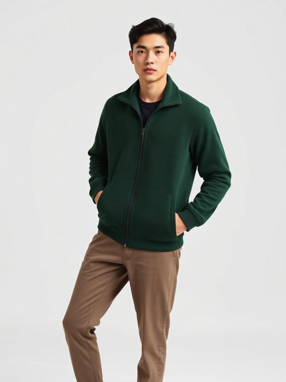 Forest Fleece Zip Jacket
