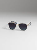 Grey Melange Aviator Sunglasses