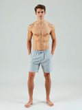Grey Melange Swim Trunks
